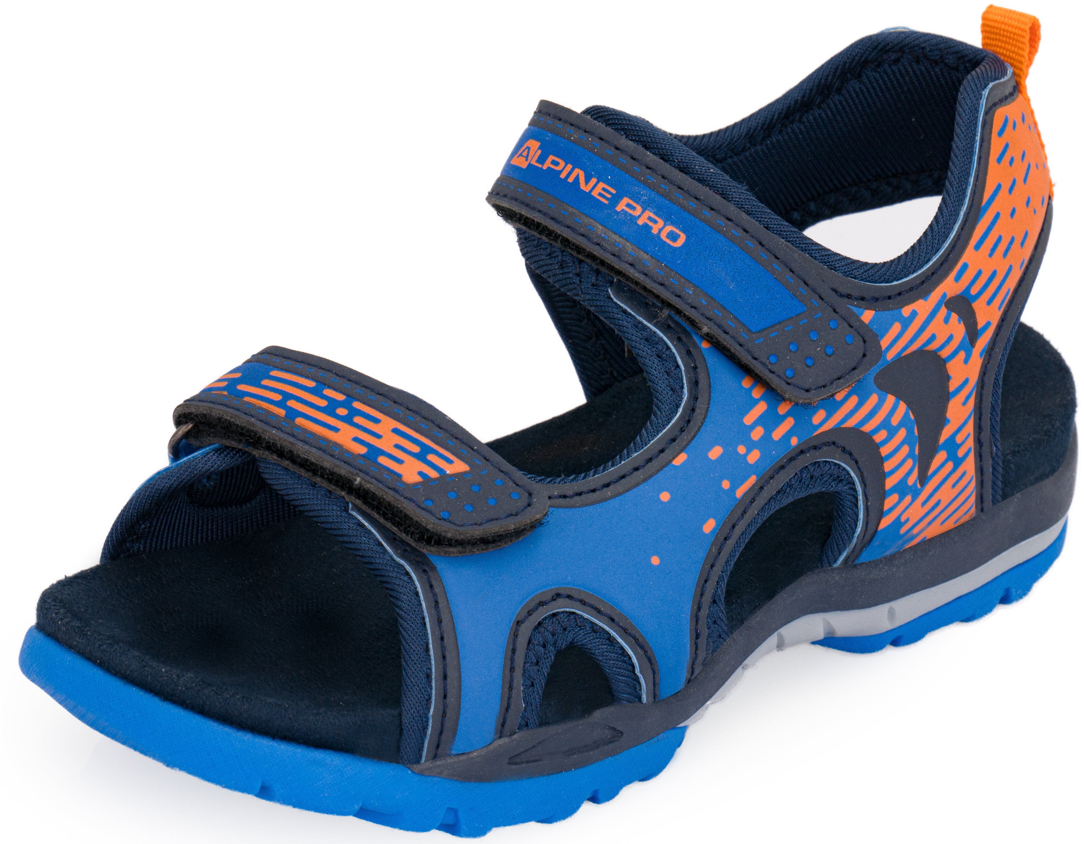 Children's Summer Shoes ALPINE PRO Lylo Brilliant Blue