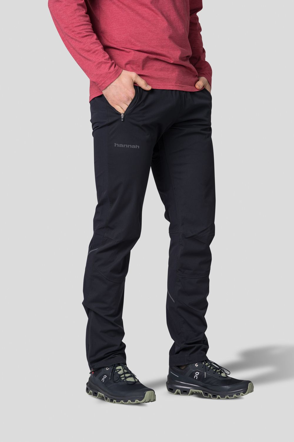 Men's sports pants Hannah BROCK anthracite II