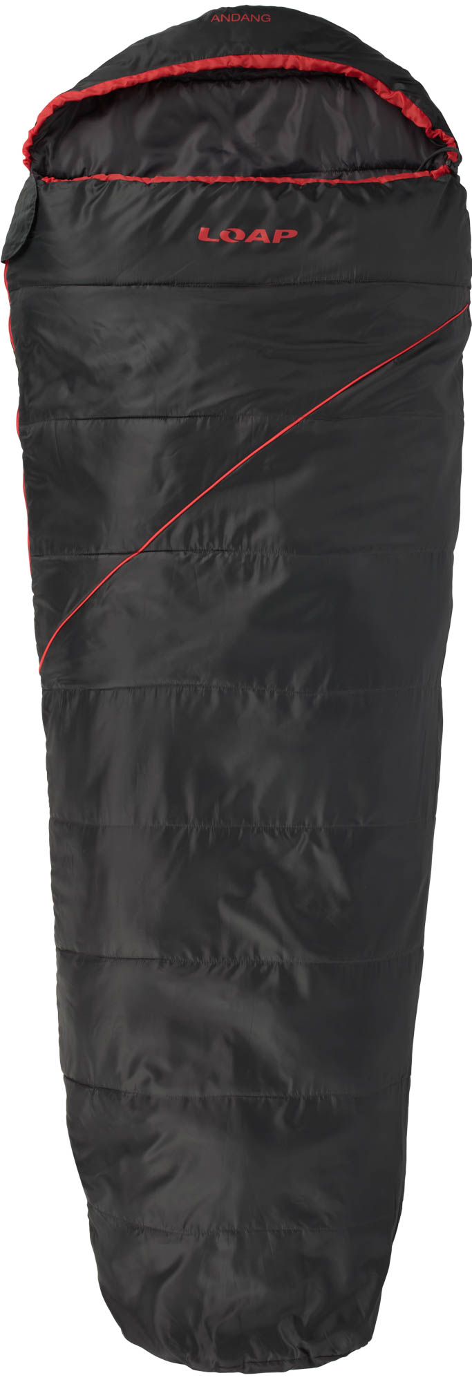 Mummy Sleeping Bag LOAP ANDANG Black/Red
