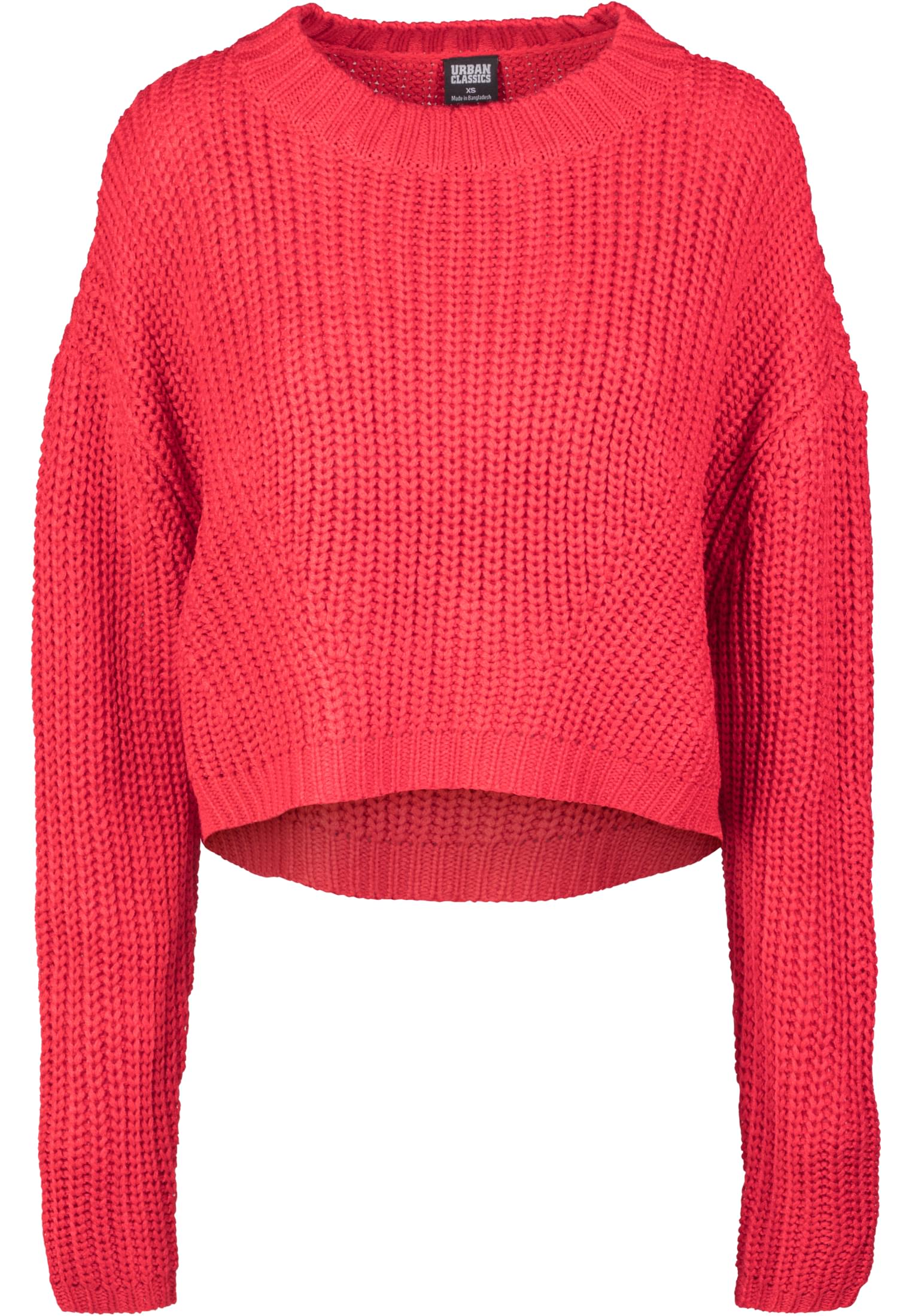 Doamnelor Wide Pulover oversize foc roșu