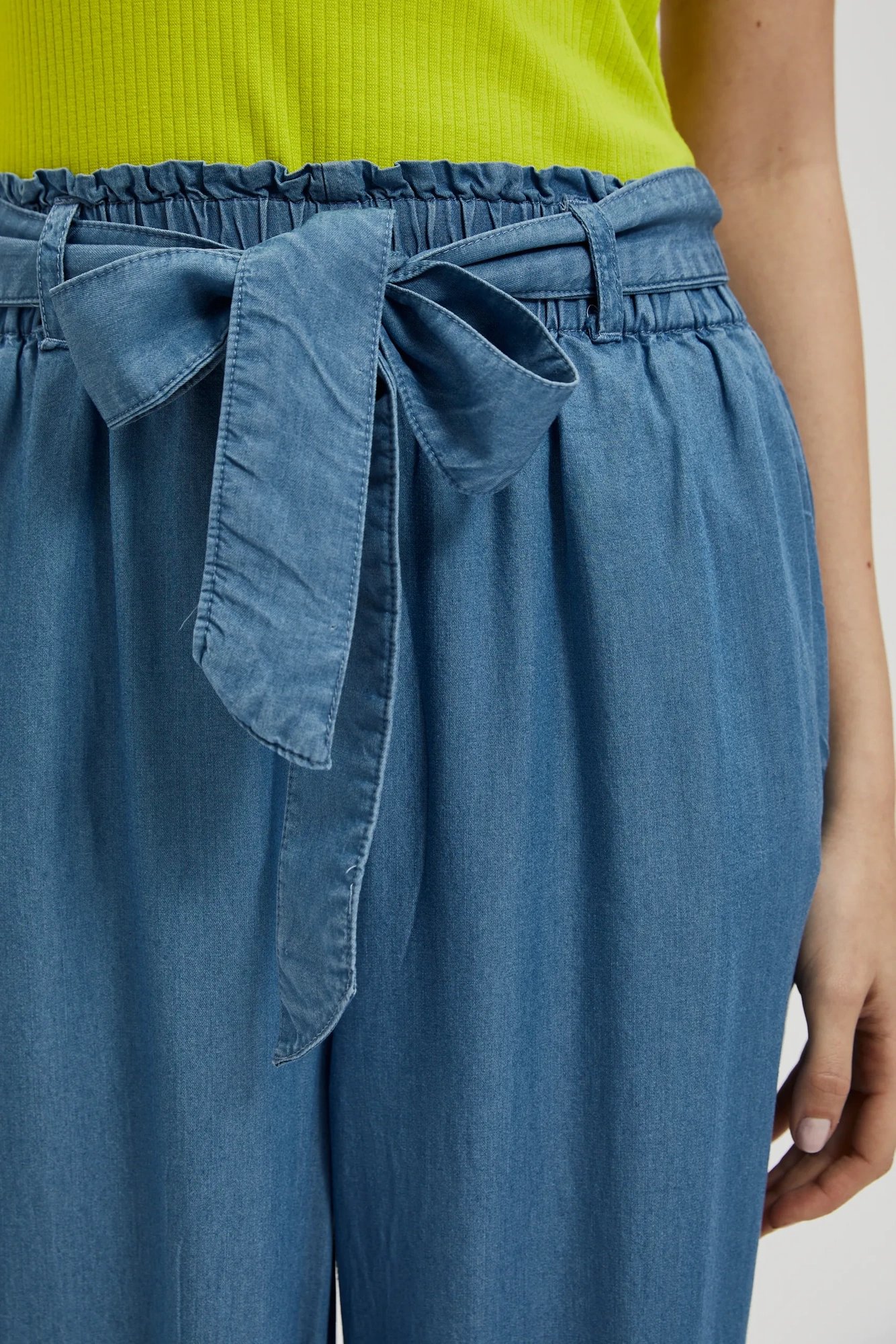 Women's trousers MOODO - blue