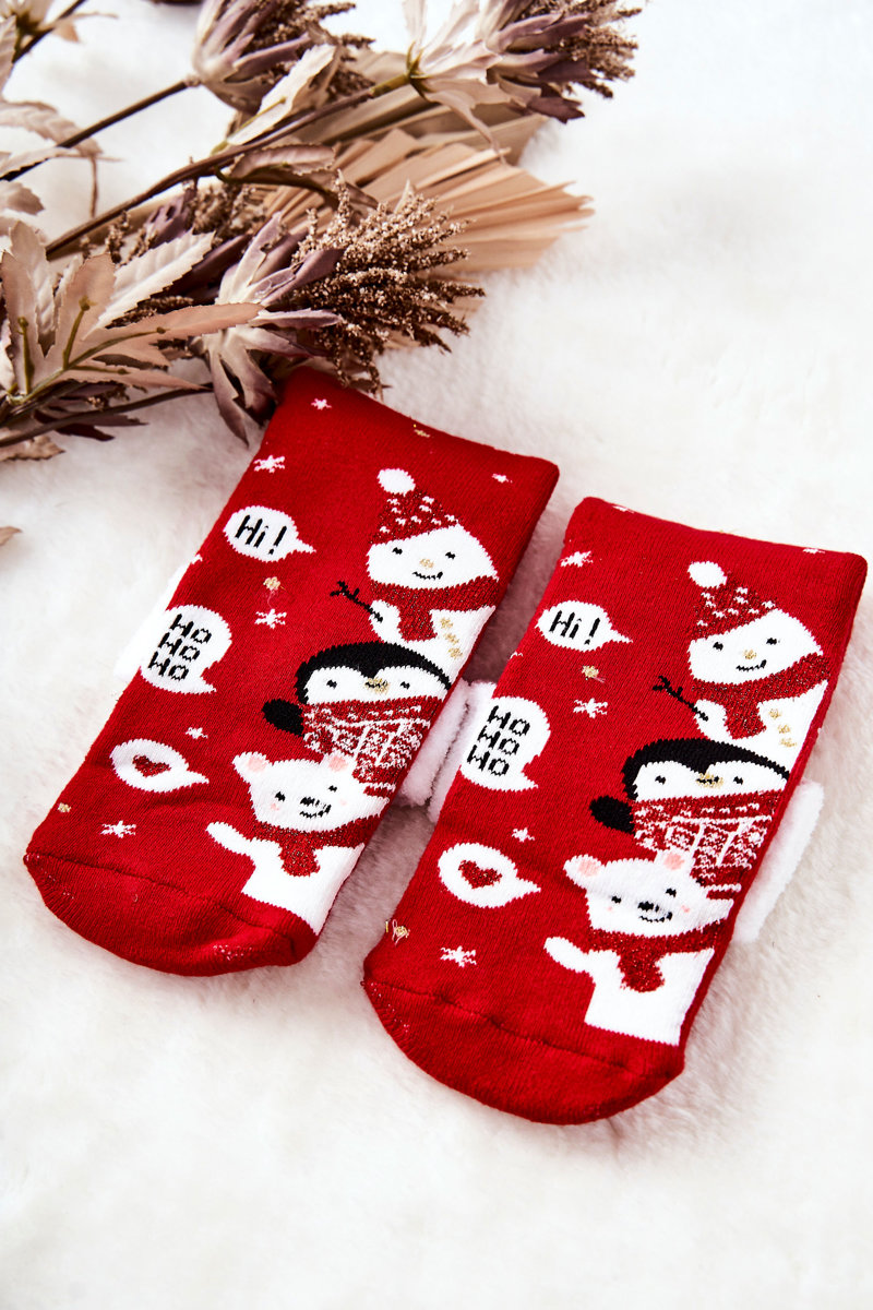 Levně Vánoční ponožky Ho Ho Ho! Červené