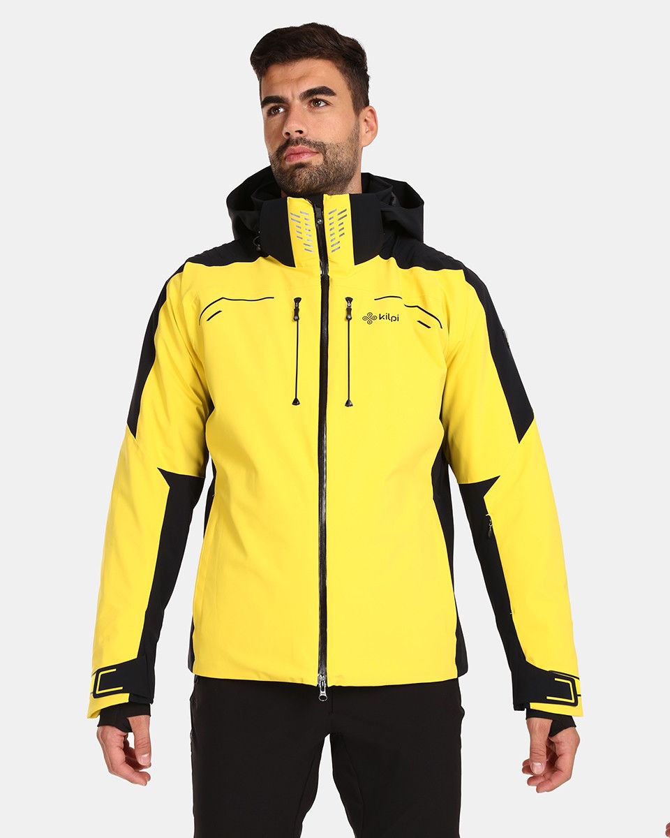 Levně Pánská lyžařská bunda Kilpi HYDER-M Žlutá