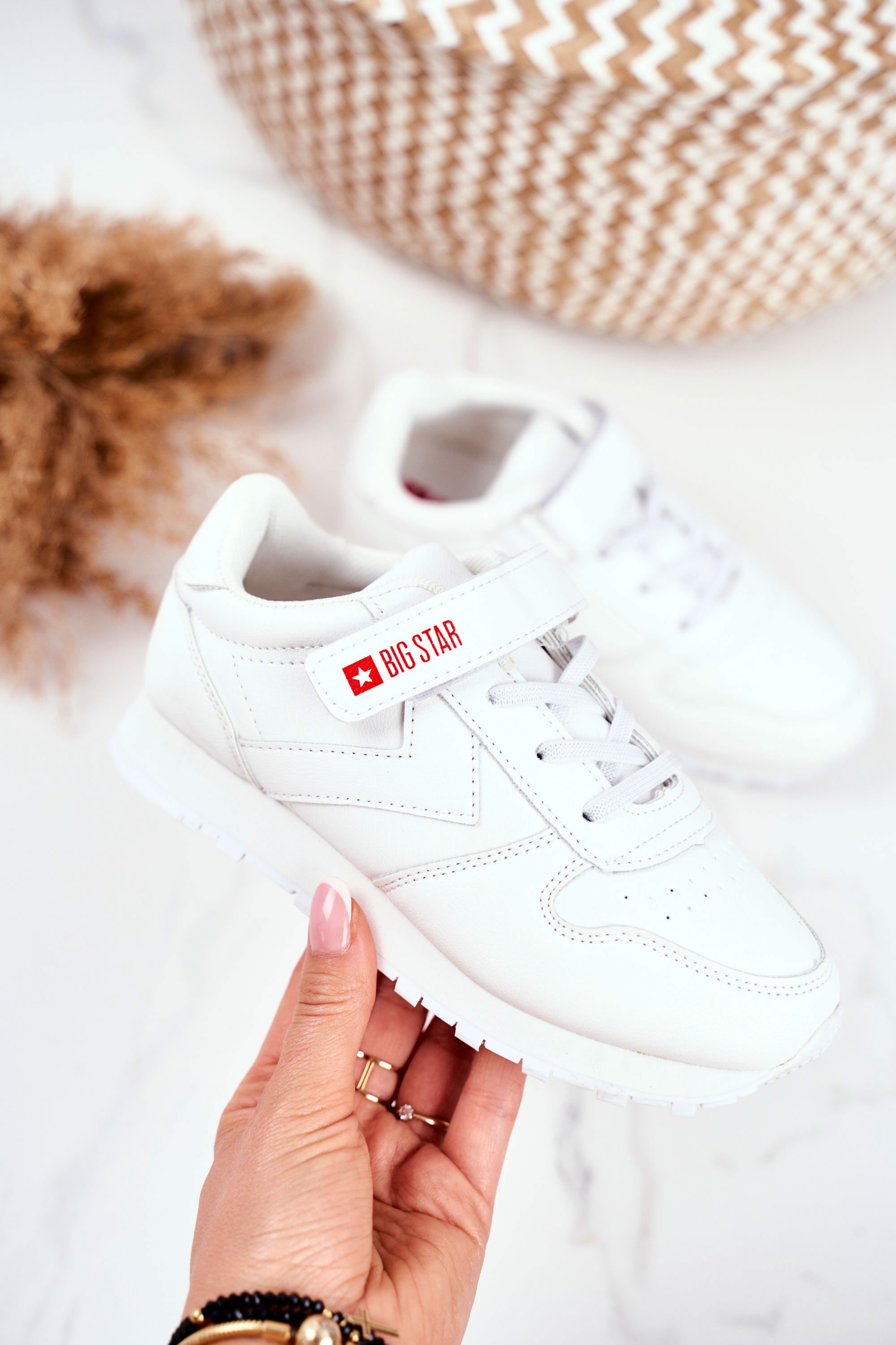 Kids Classic Sneakers Big Star - white