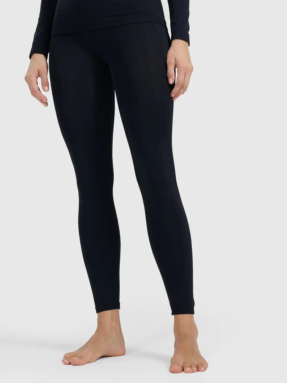 Women's Seamless Thermal Leggings 4F