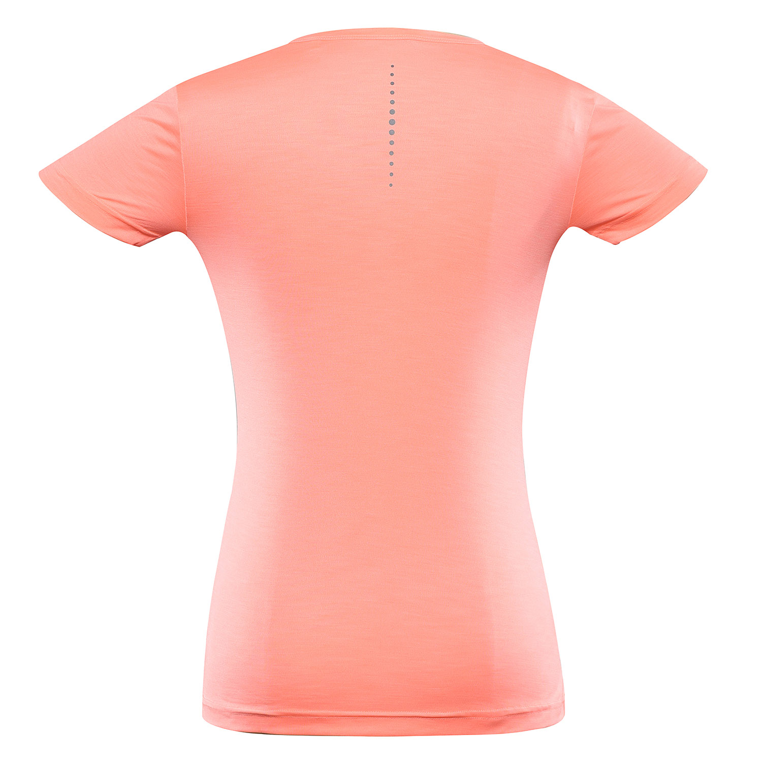 Women's quick-drying T-shirt ALPINE PRO BASIKA neon salmon