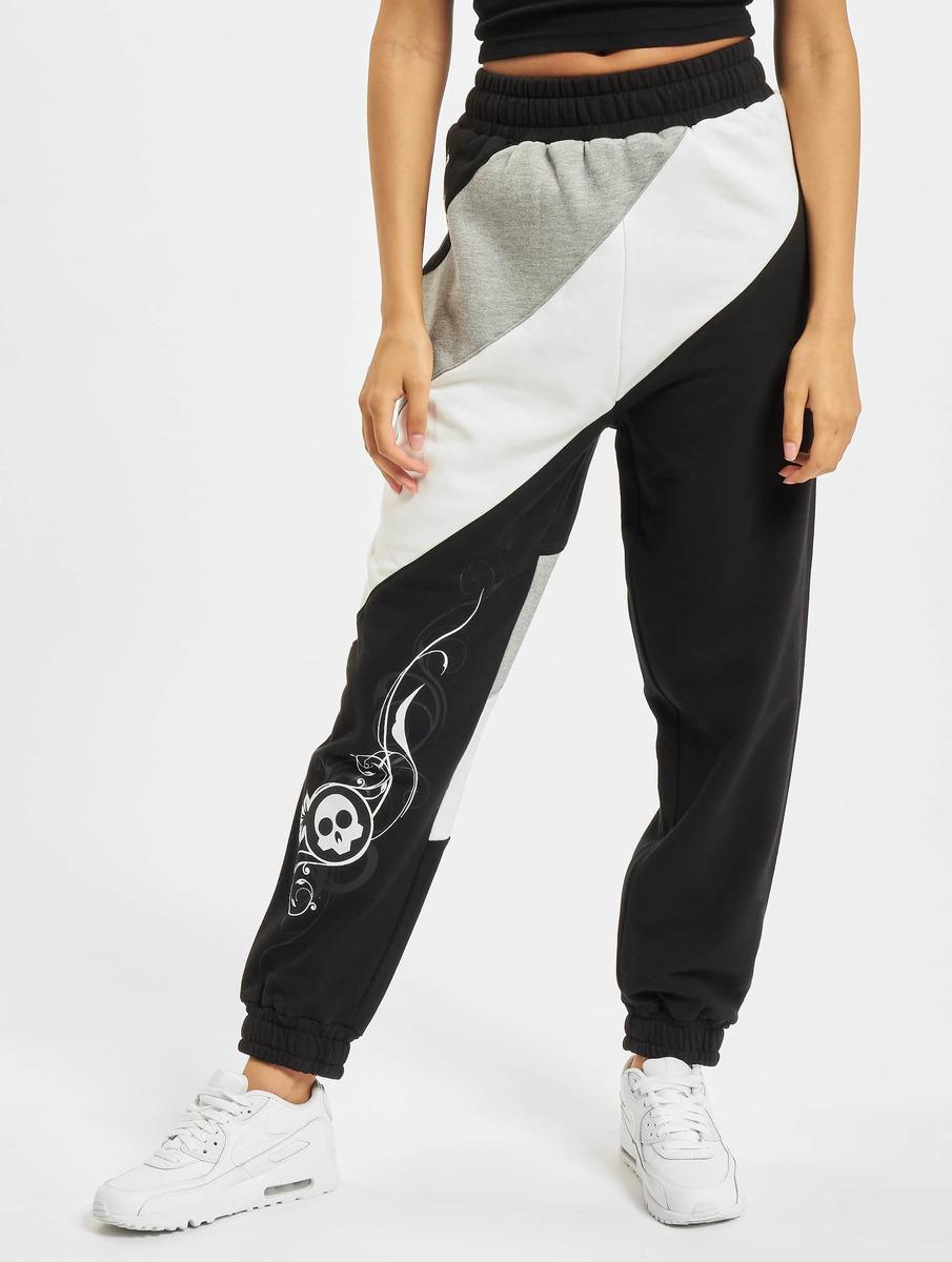 Skull Sweat Pants Black