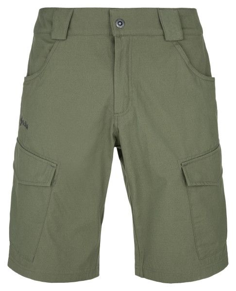 Pánské bavlněné kraťasy Kilpi BREEZE-M khaki