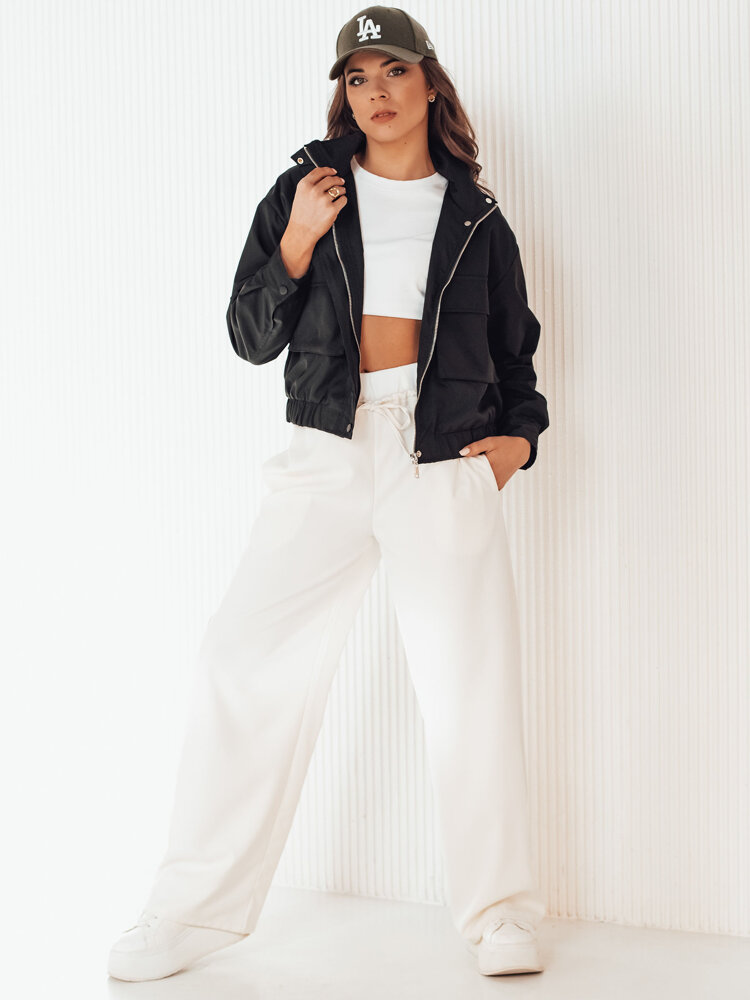 Kurtka damska przejściowa ISTAN czarna Dstreet