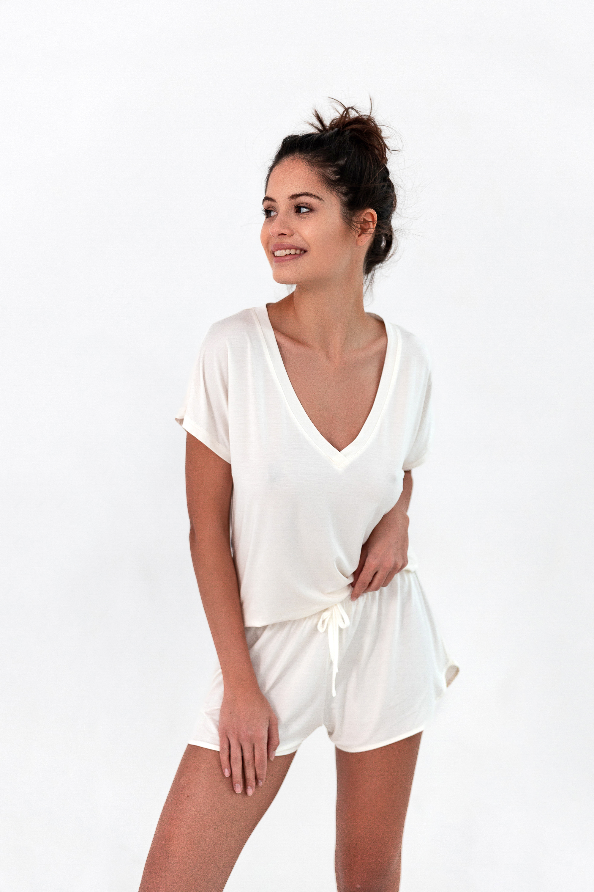 April Pajamas Ecru