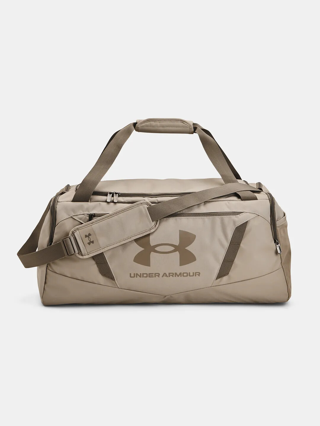 Béžová sportovní taška Under Armour UA Undeniable 5.0 Duffle MD-BRN