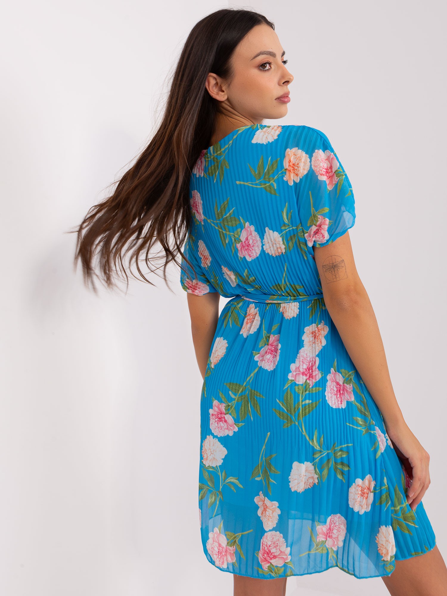 Dress-DHJ-SK-9655.25-Blue