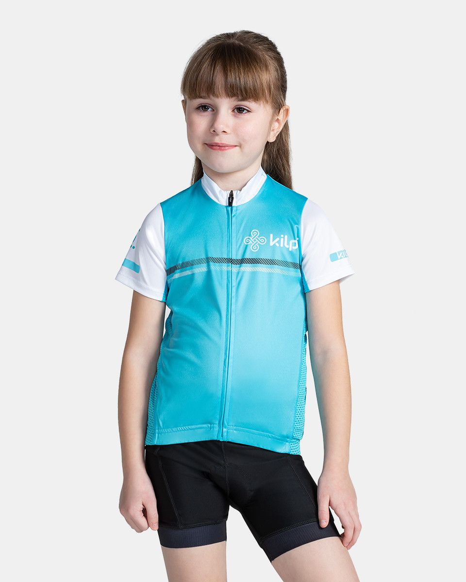 Girls cycling jersey KILPI CORRIDOR-JG Blue