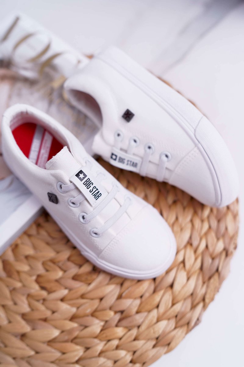 Kids Classic Sneakers Big Star - white