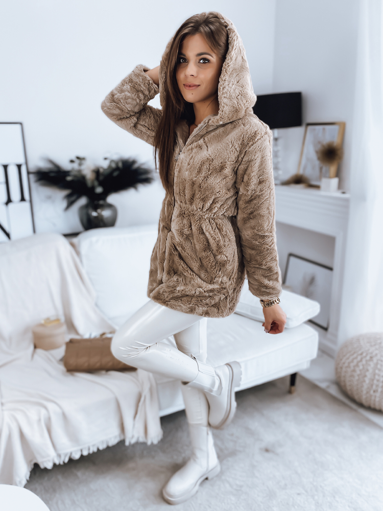 Women's jacket KALIA camel Dstreet