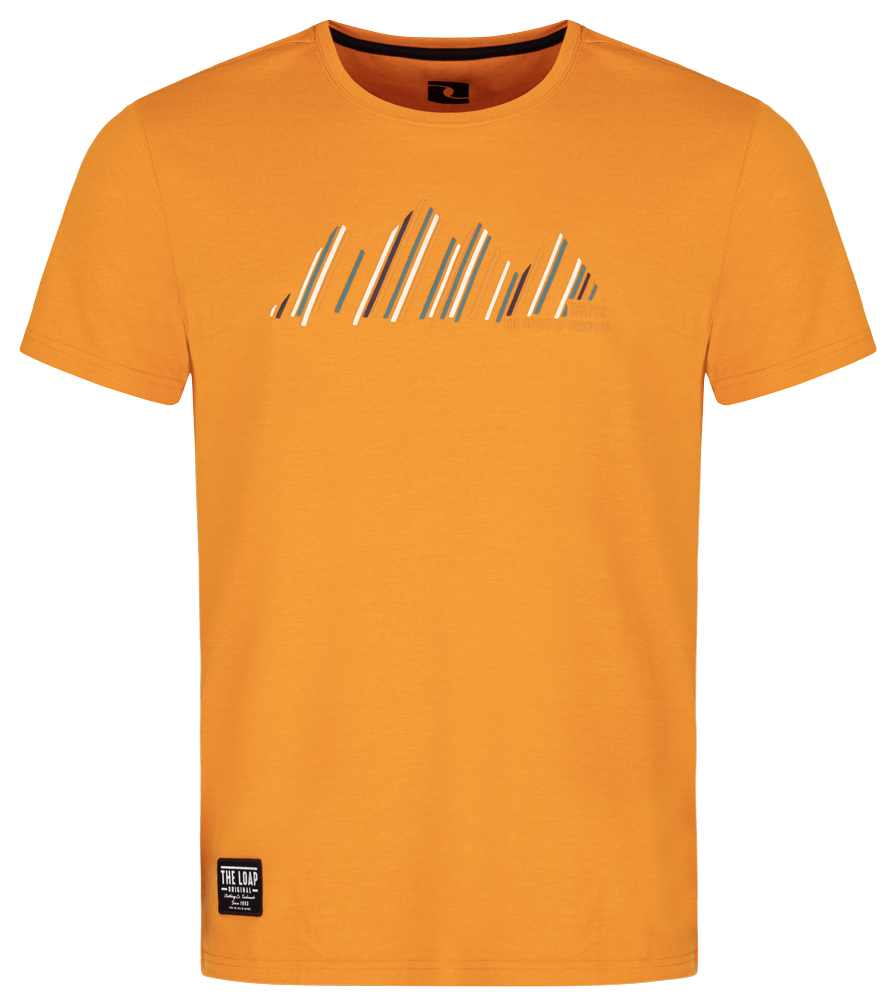 Men's T-shirt LOAP ALBATROS Yellow