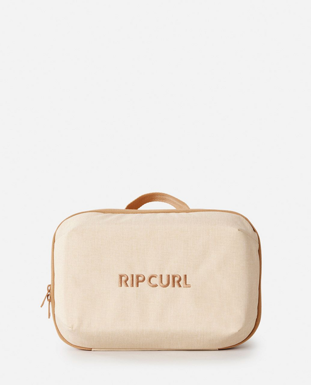 Rip Curl F-LIGHT ULTIMATE BEAUTY CASE Light Brown cosmetic bag
