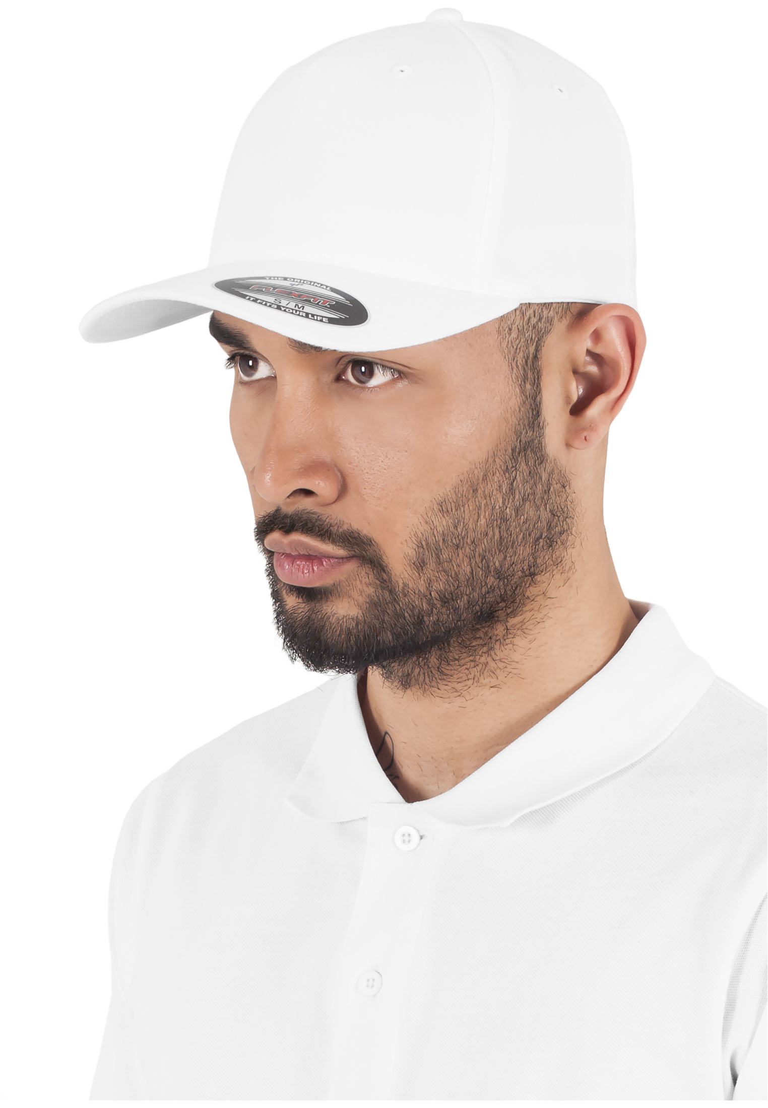 Flexfit 5 Panel White