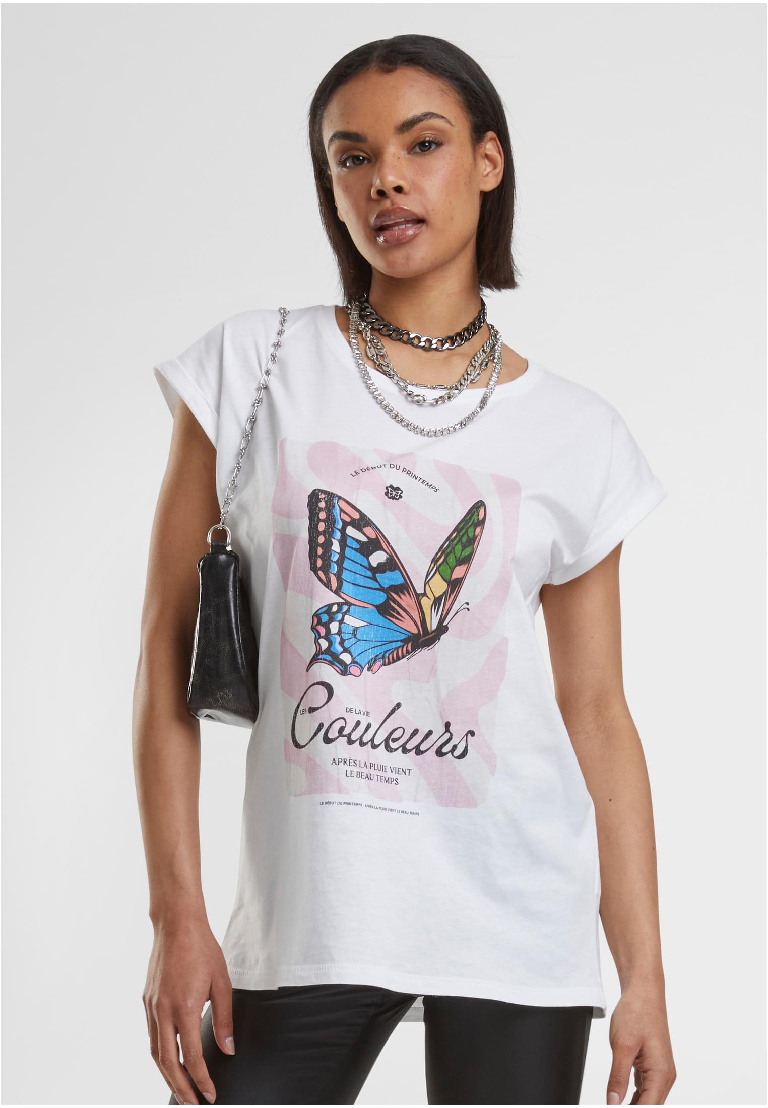 Women's T-shirt Couleurs White