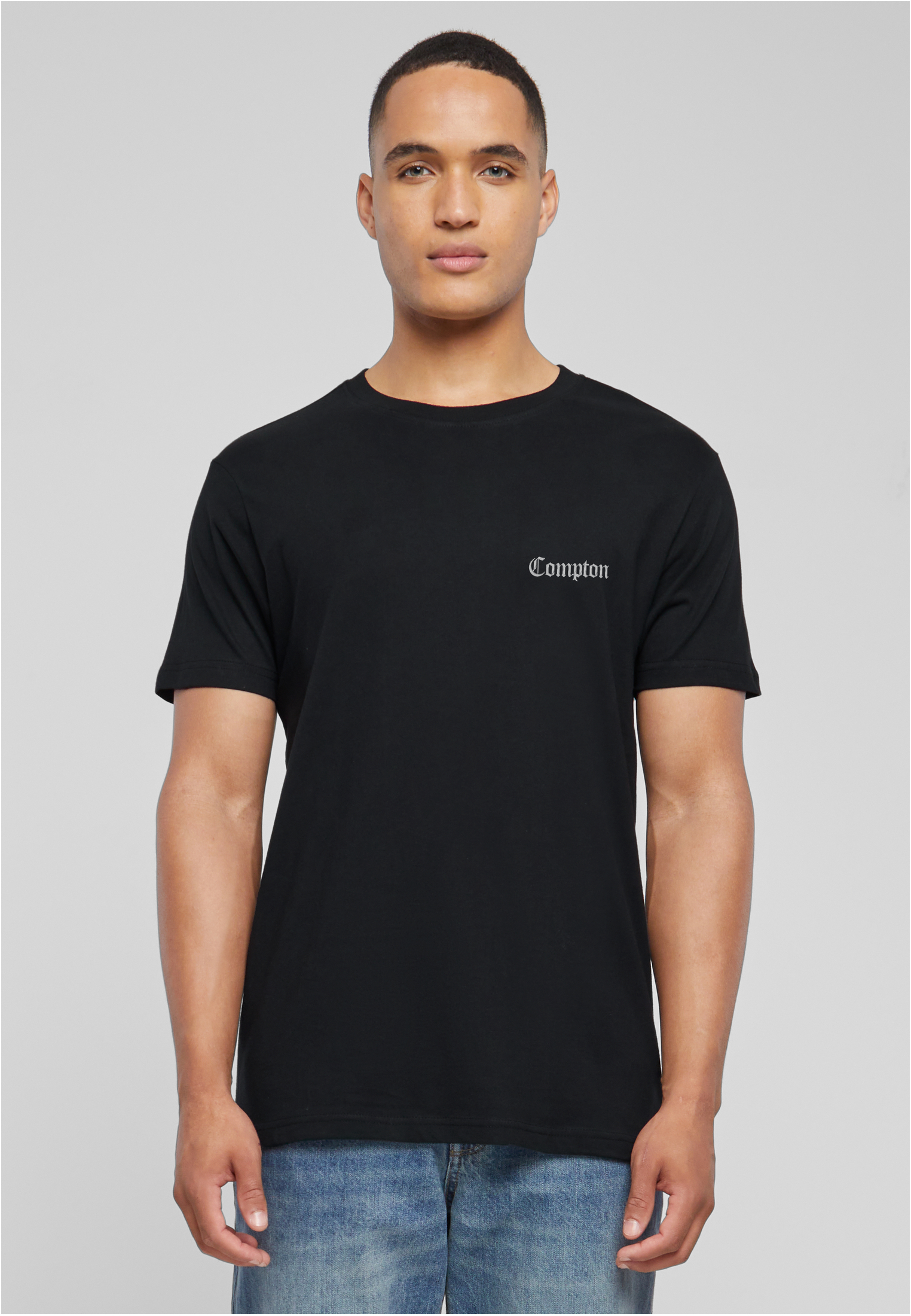 Men's T-shirt Compton EMB Black