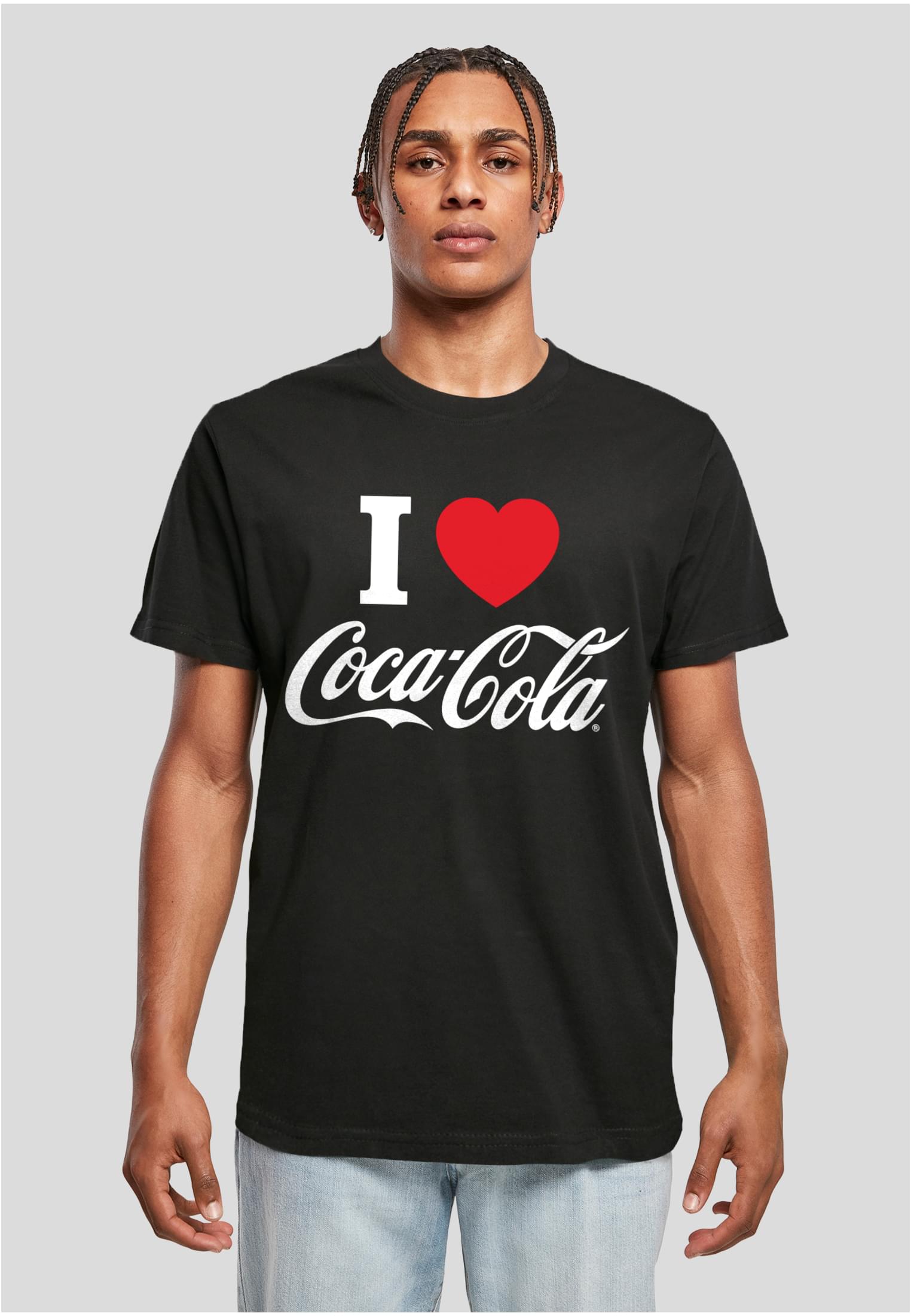 Pánské Tričko I Love Coca Cola černé