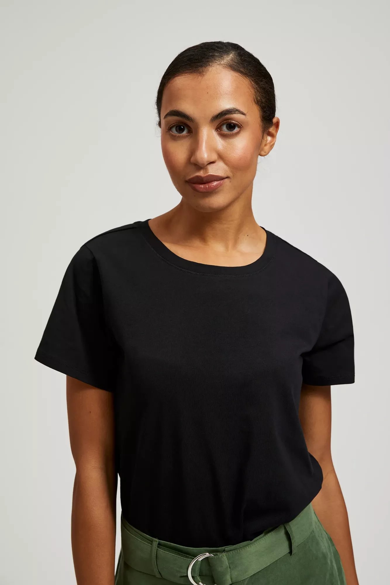 Women's T-shirt MOODO - black
