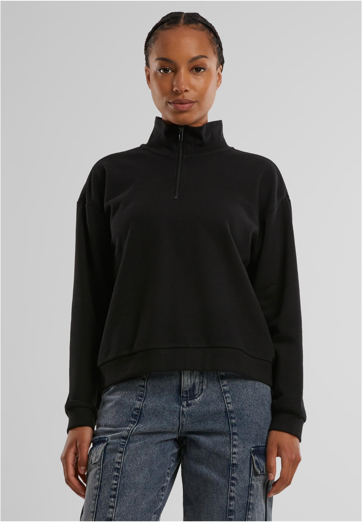 Women's Sweatshirt Terry Troyer Black