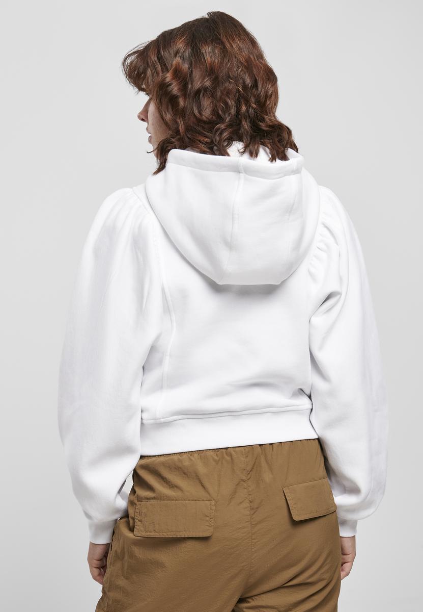 Doamnelor Organice Colectarea Batwing Hoody White