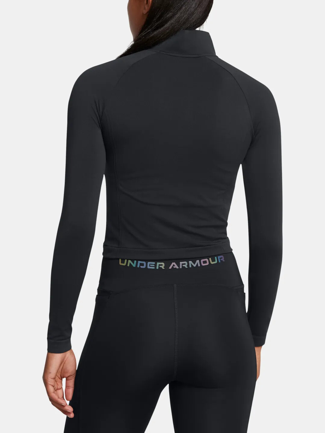 Women's T-shirt Under Armour Vanish Seamless 1/4 Zip Crop