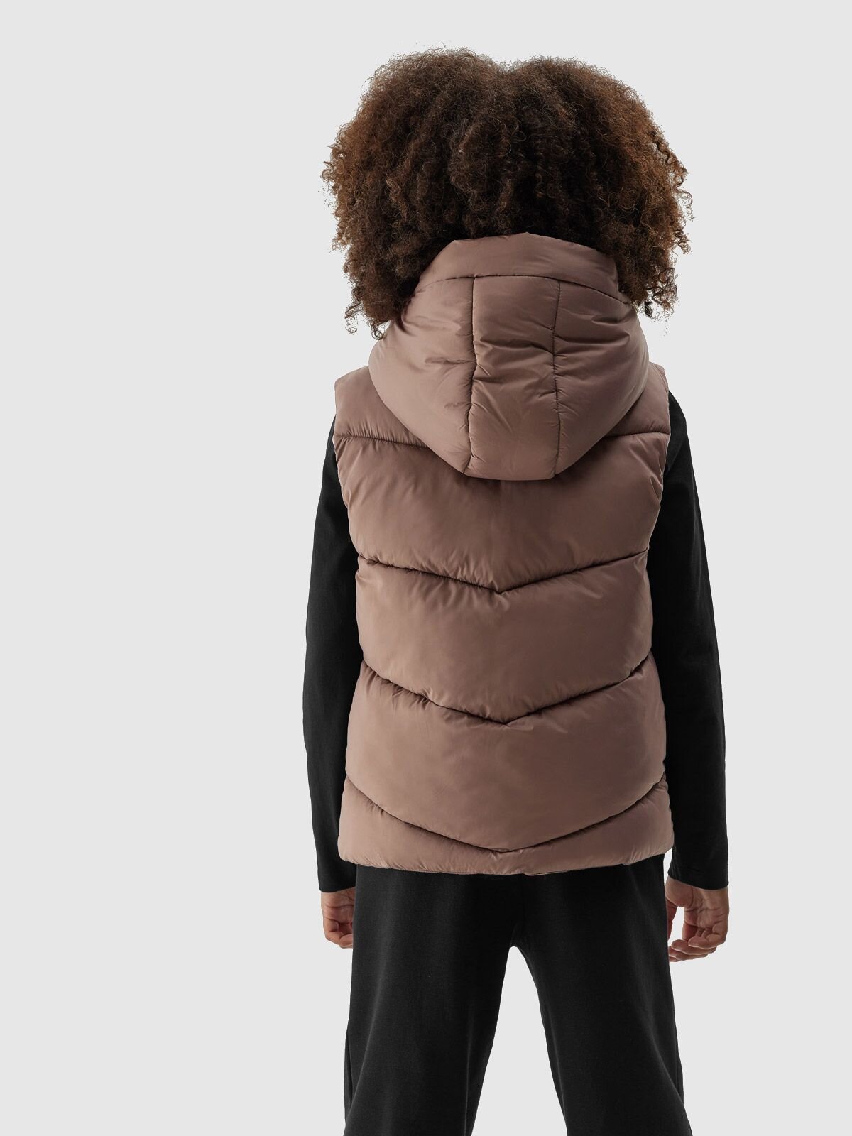 Girls' quilted vest