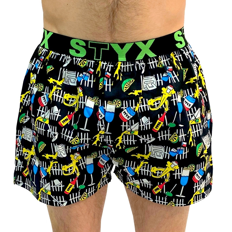 Pánské Trenky Styx Art Sportovní Guma Párty