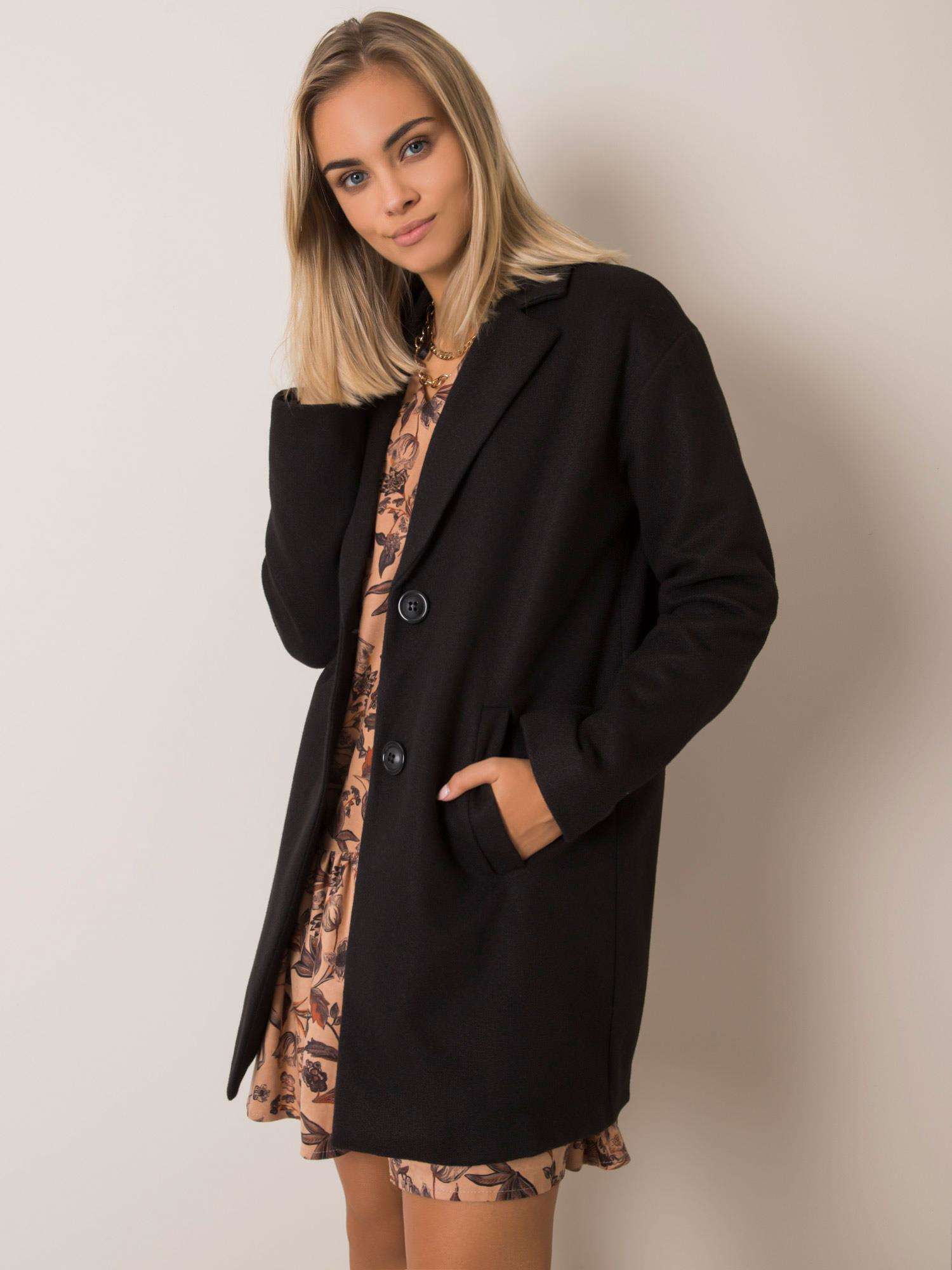 Lady's black coat