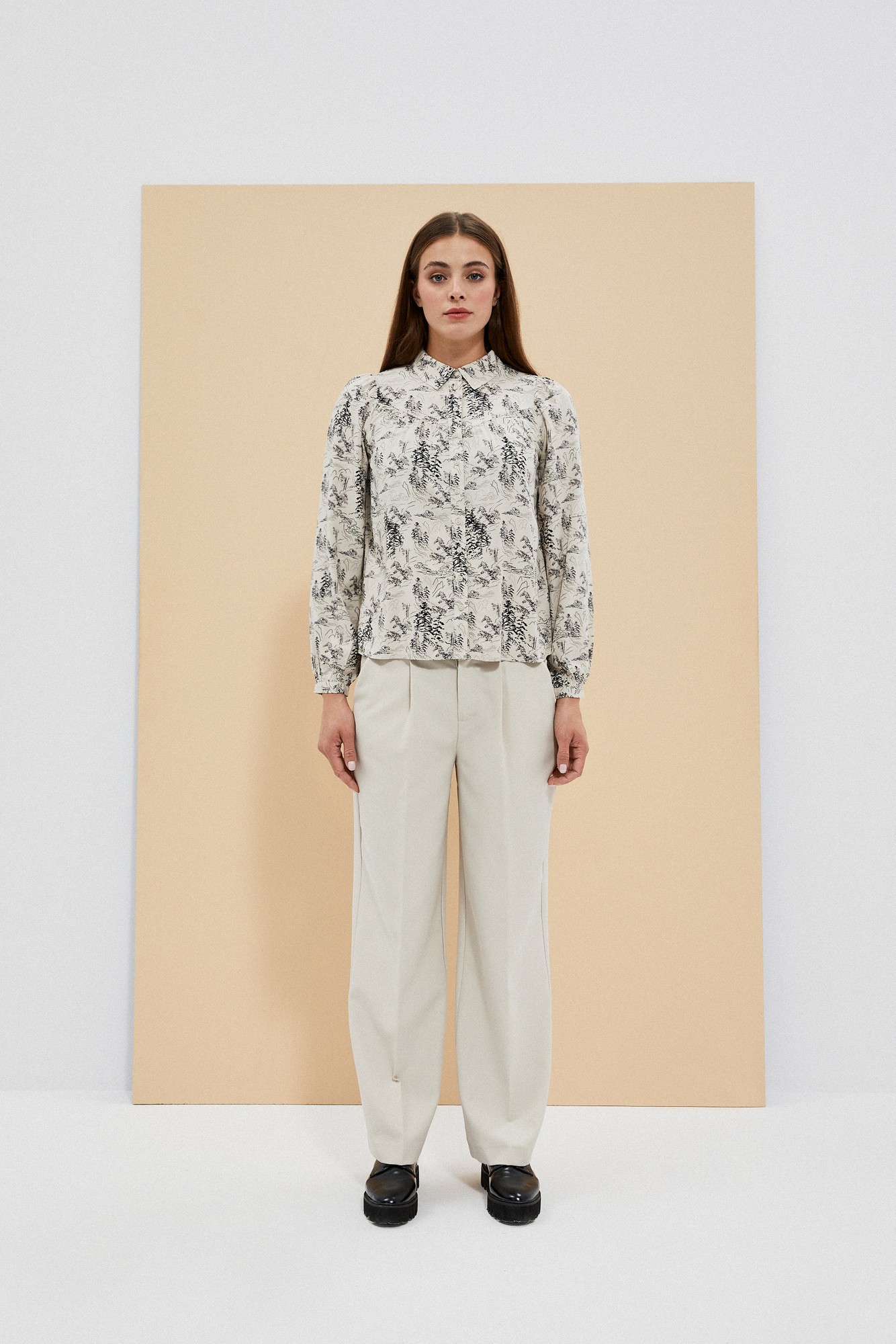 Marisse Womens Trousers L-Sp-4004 L.Beige