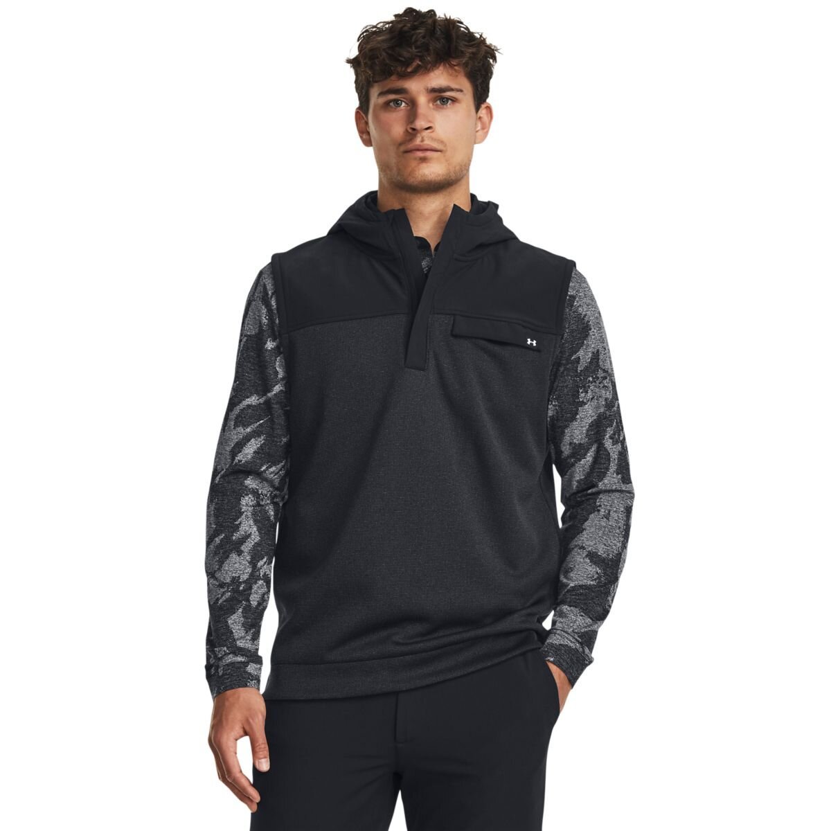 Pánská hybridní vesta Under Armour Storm SweaterFleece Vest