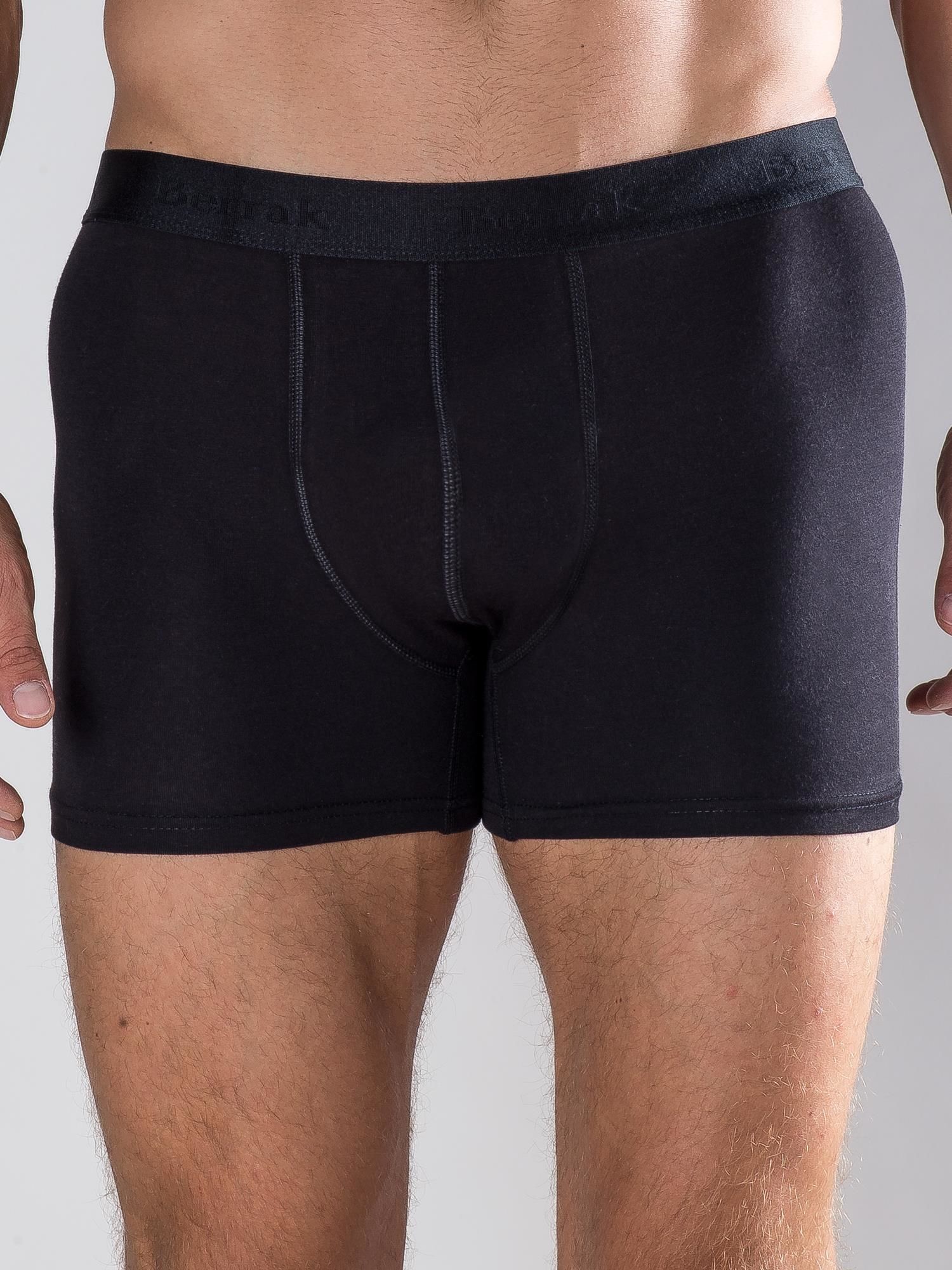 Men´s black boxer shorts