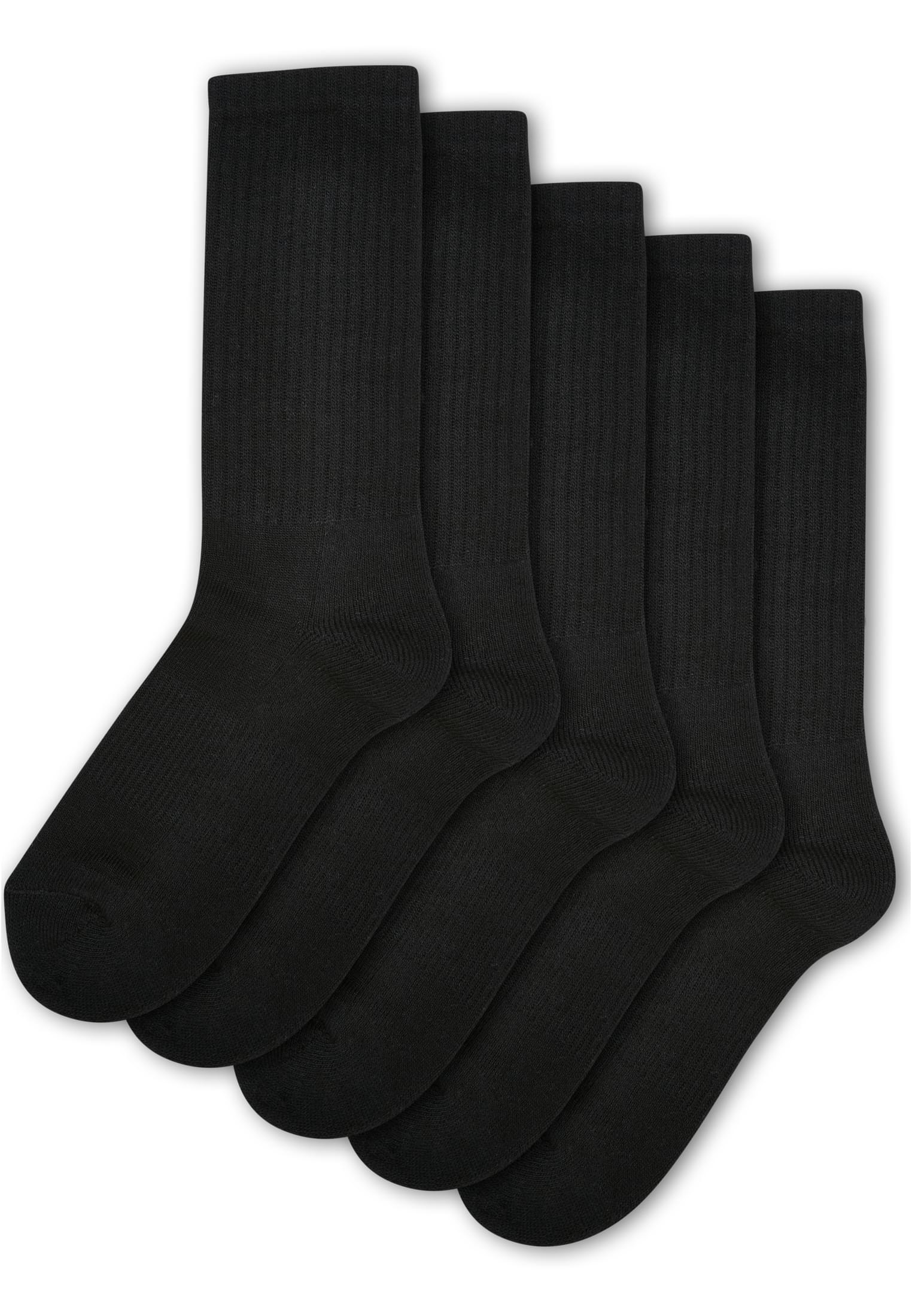 Levně Sportovní dětské ponožky 5-Pack černé