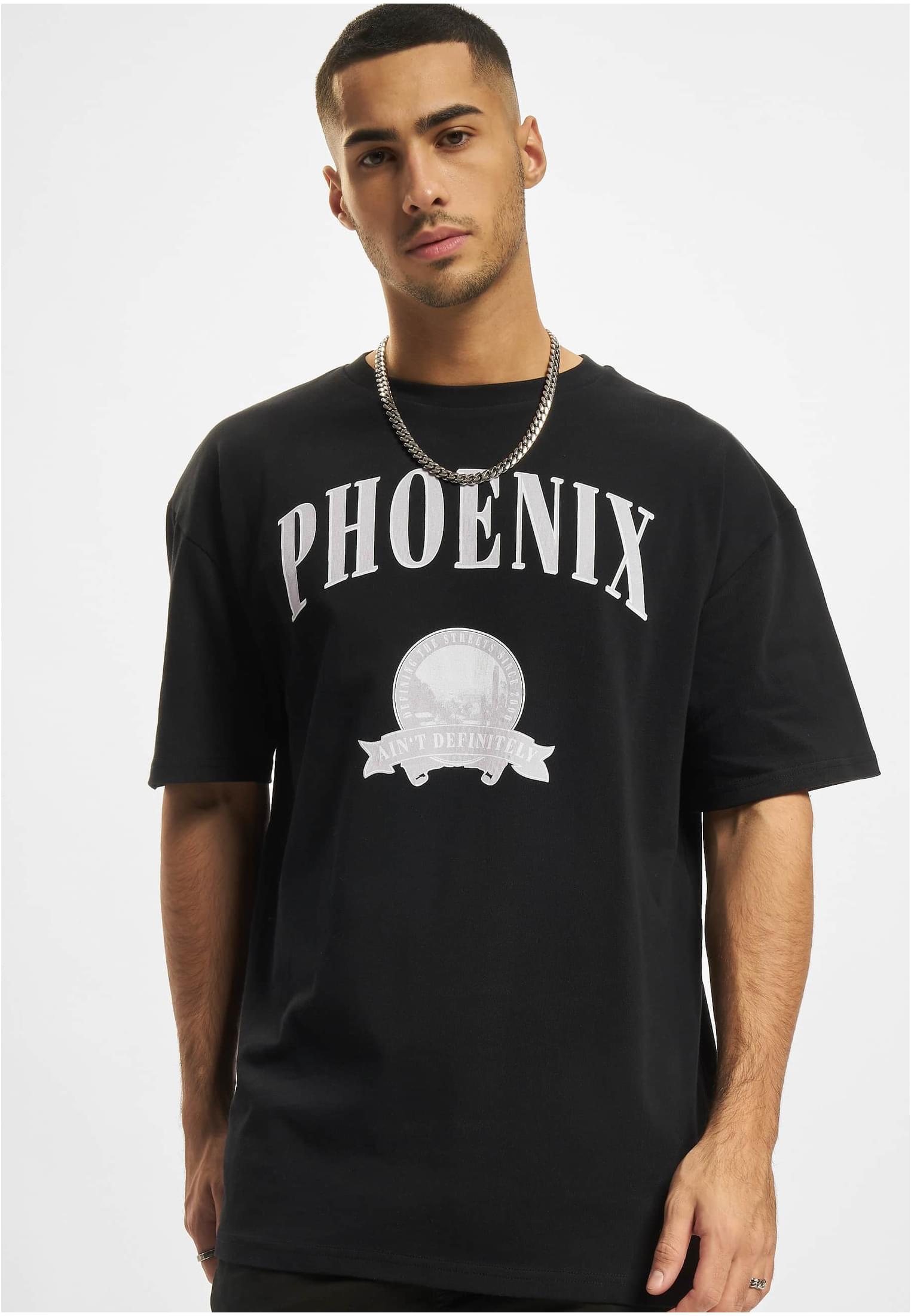 Levně Černé tričko DEF Phoenix
