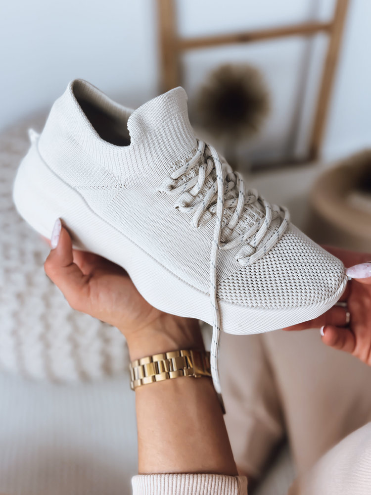 Buty damskie KRISTA beżowe Dstreet