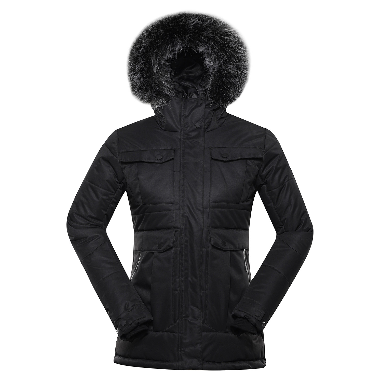 Women's Jacket With PTX Membrane ALPINE PRO EGYPA Black