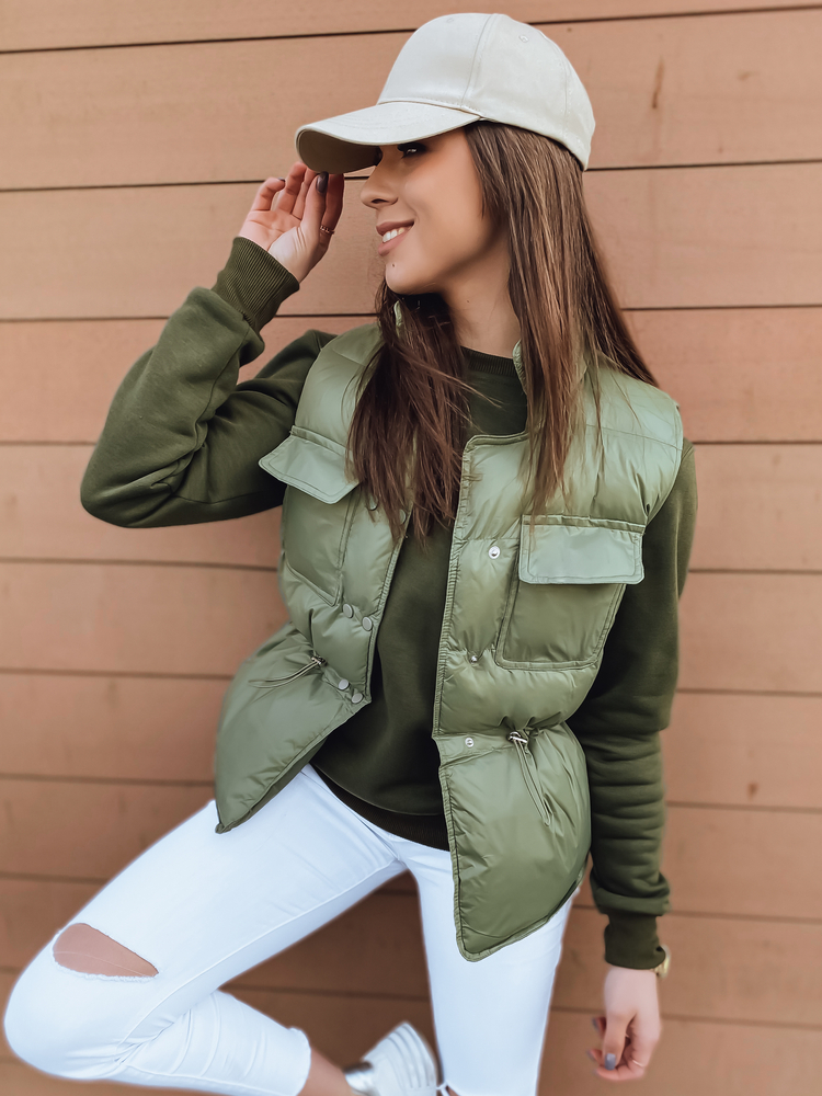 Women's Vest LOPEZ Green Dstreet Z