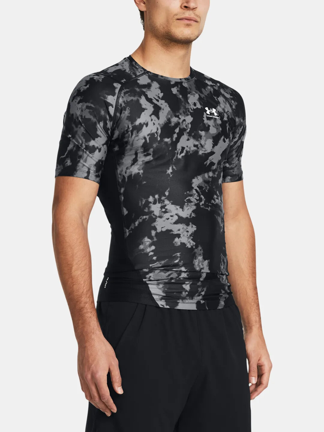 Pánské Tričko Under Armour HG IsoChill Prtd SS