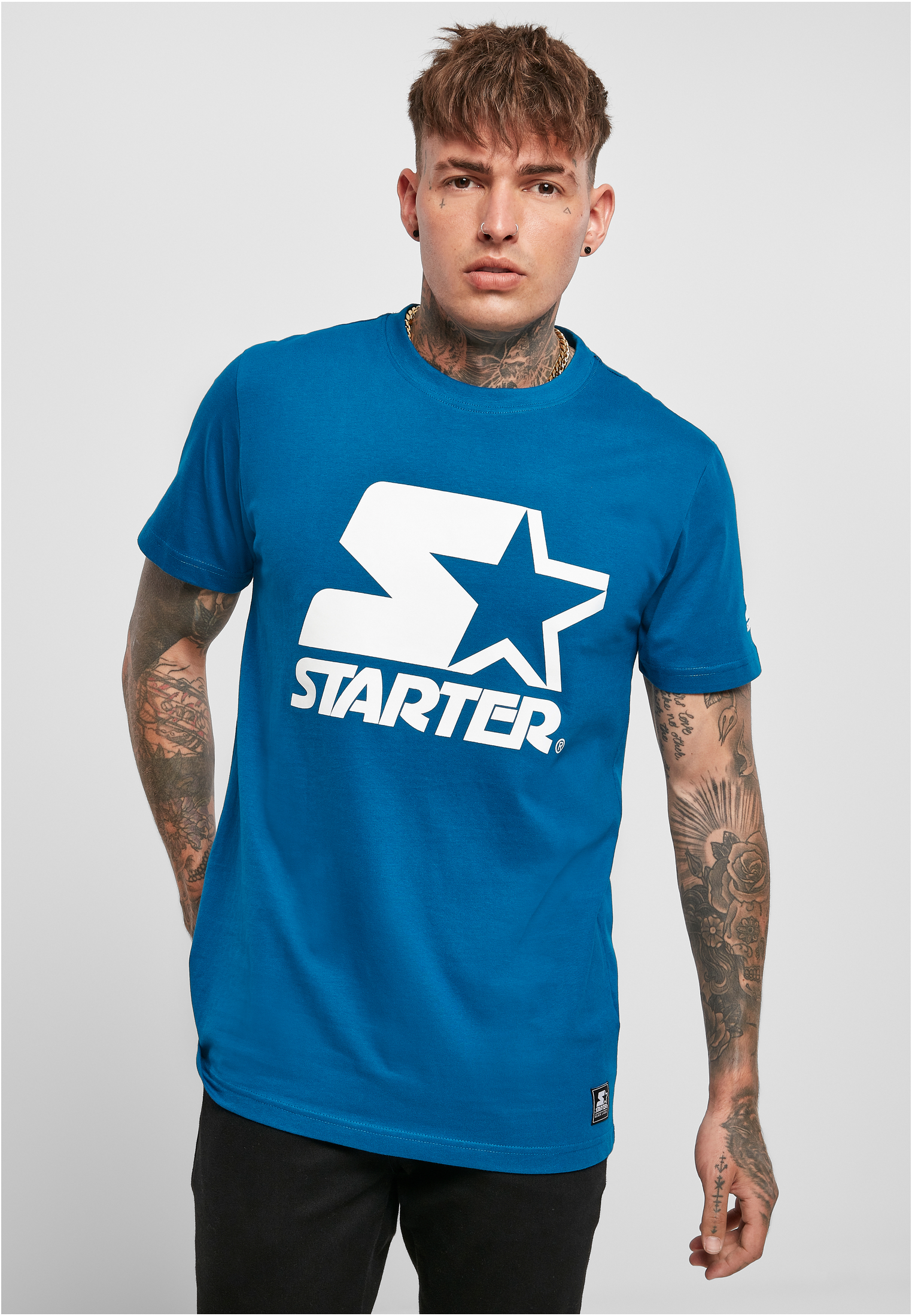 Levně Starter Logo Tee modré noci