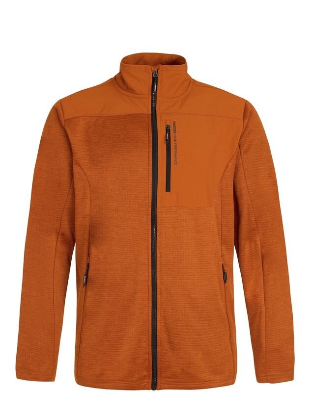 Men&#039;s Fleece Sweatshirt Protest Prthammeren Full Zip Top