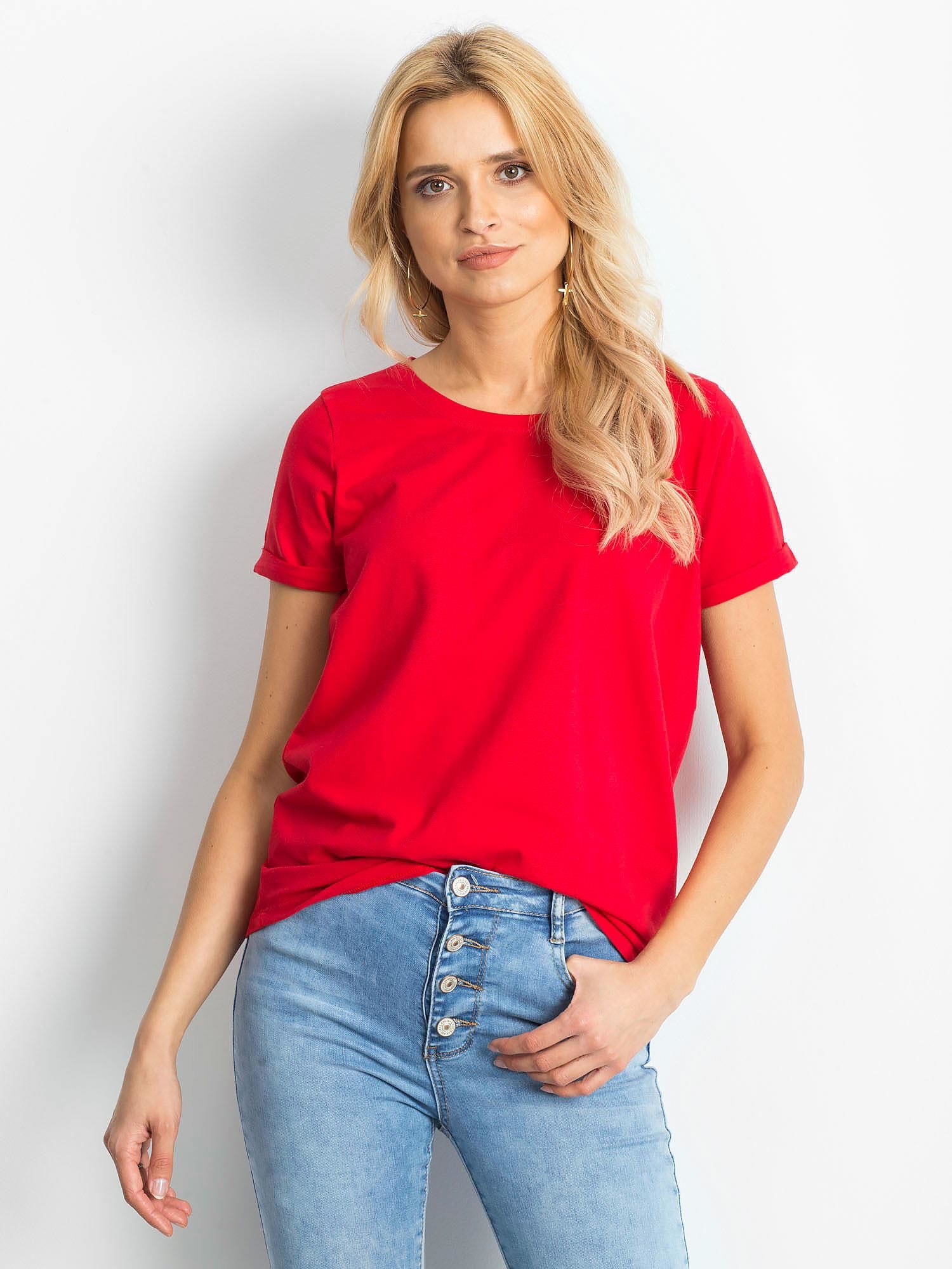 Levně Červené transformační tričko