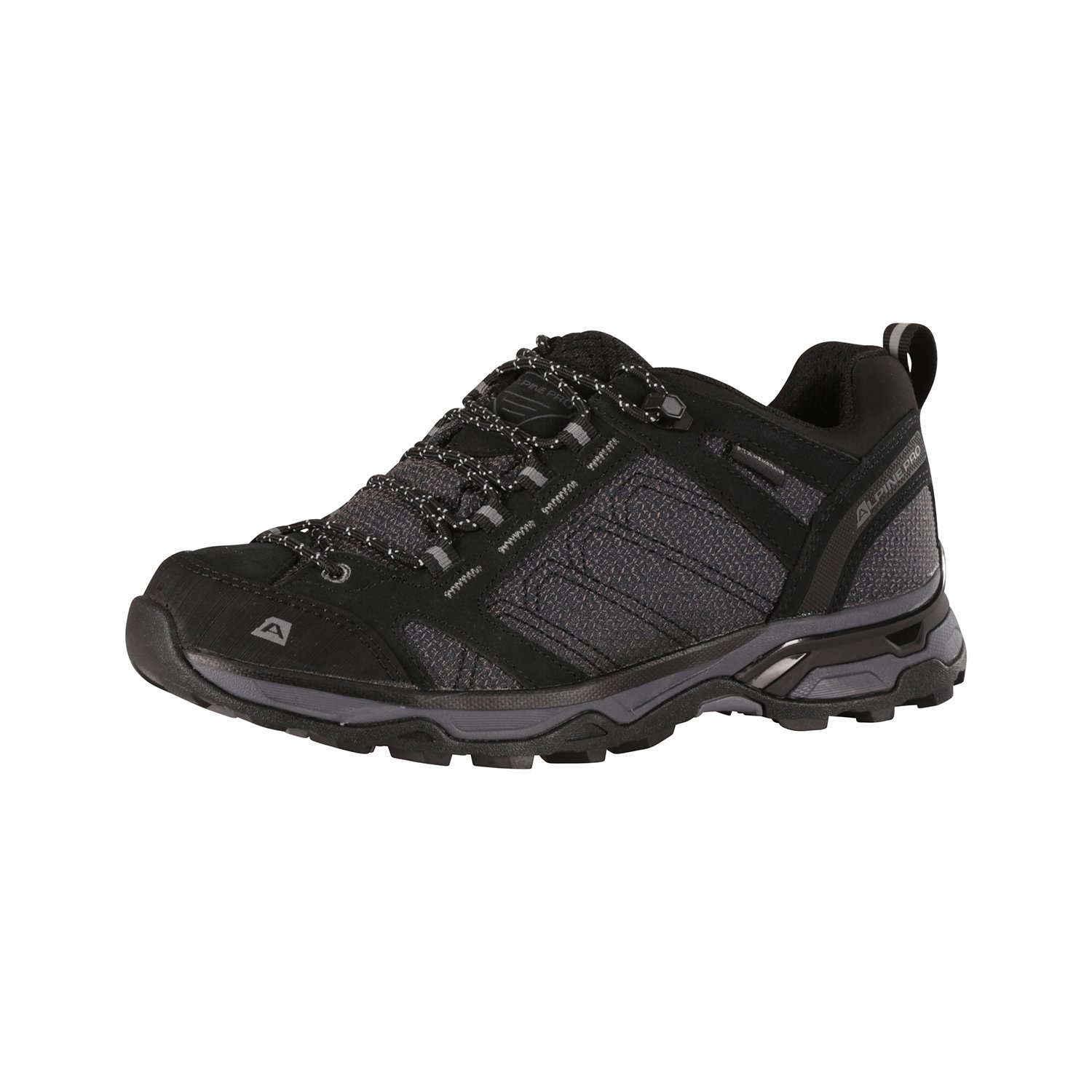 Kevlar outdoor shoes with PTX membrane ALPINE PRO IBANE black