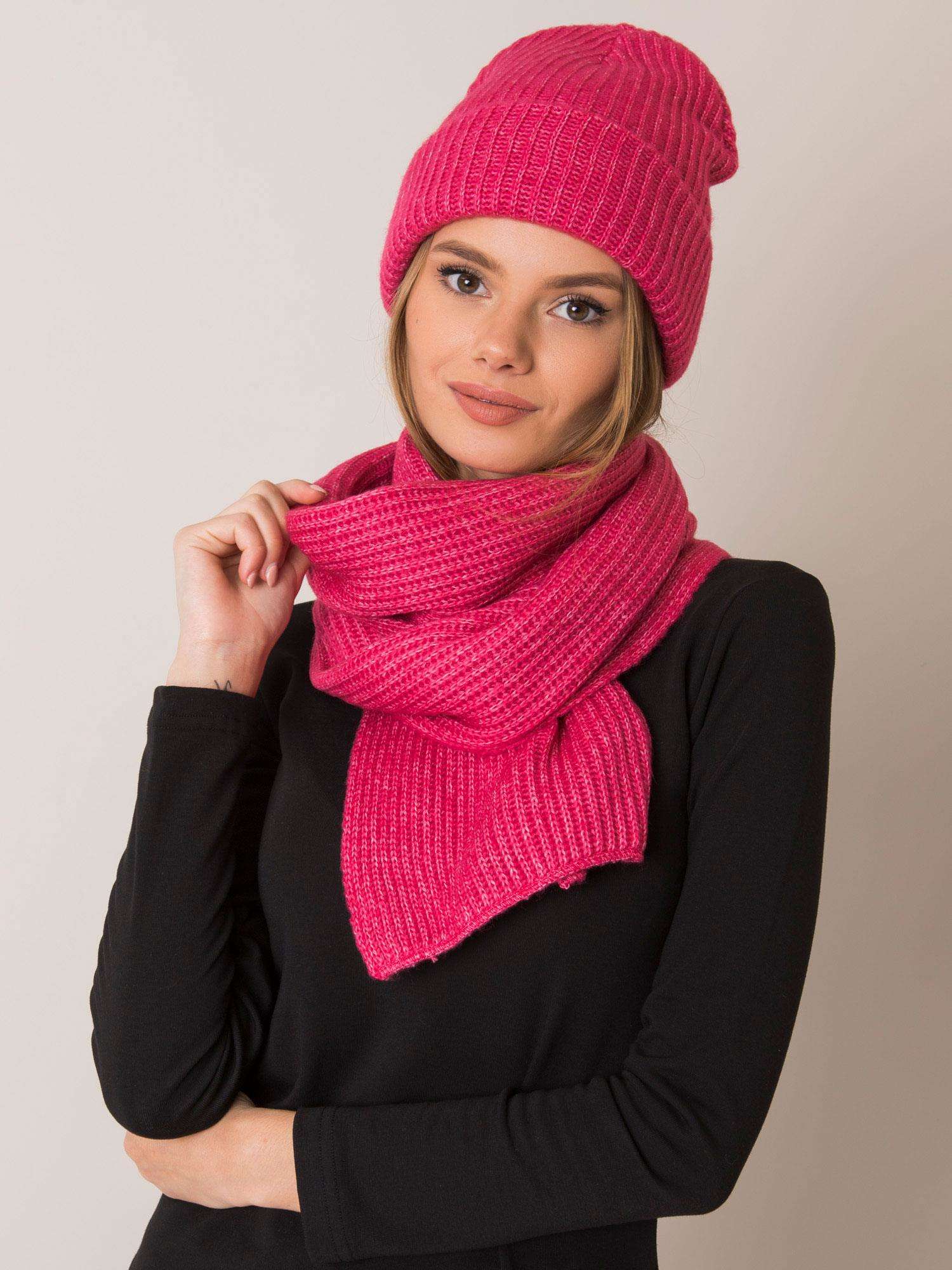 rue-paris-set-of-pink-caps-and-scarves