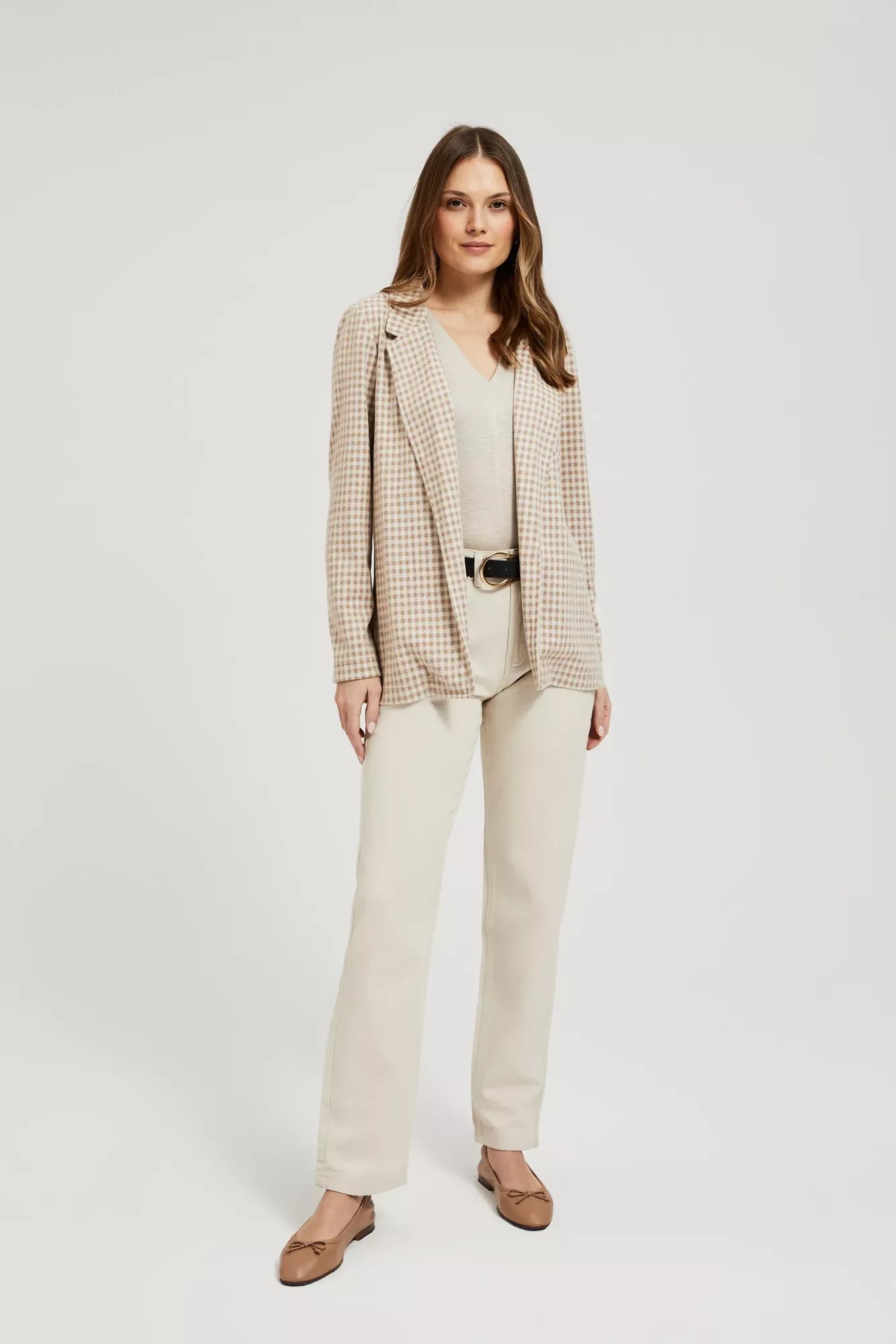 Marisse Women's Jacket L-Mr-4315 D.Brown