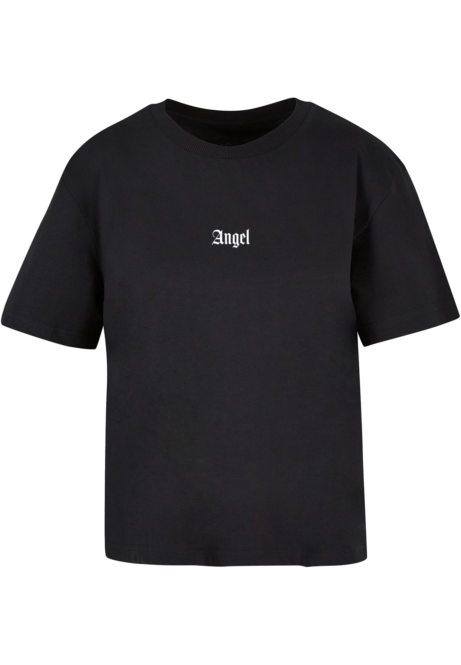 Womens T-shirt Angel black