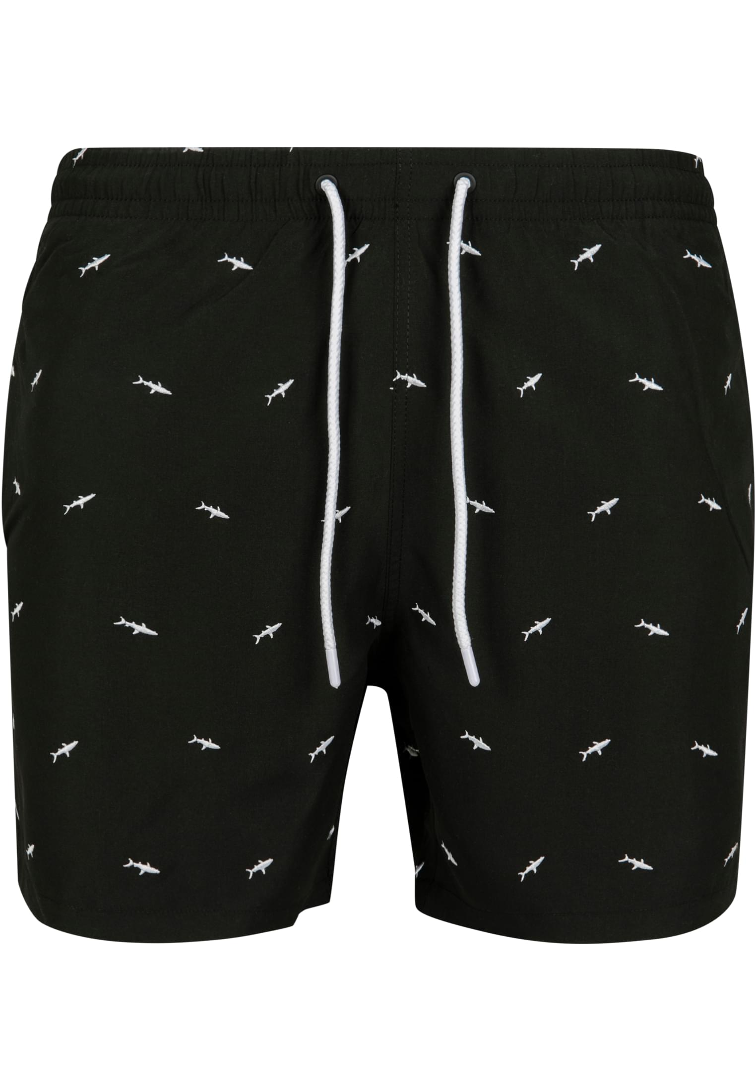 Embroidered swimsuit shark/black/white im Sale-uc men 1