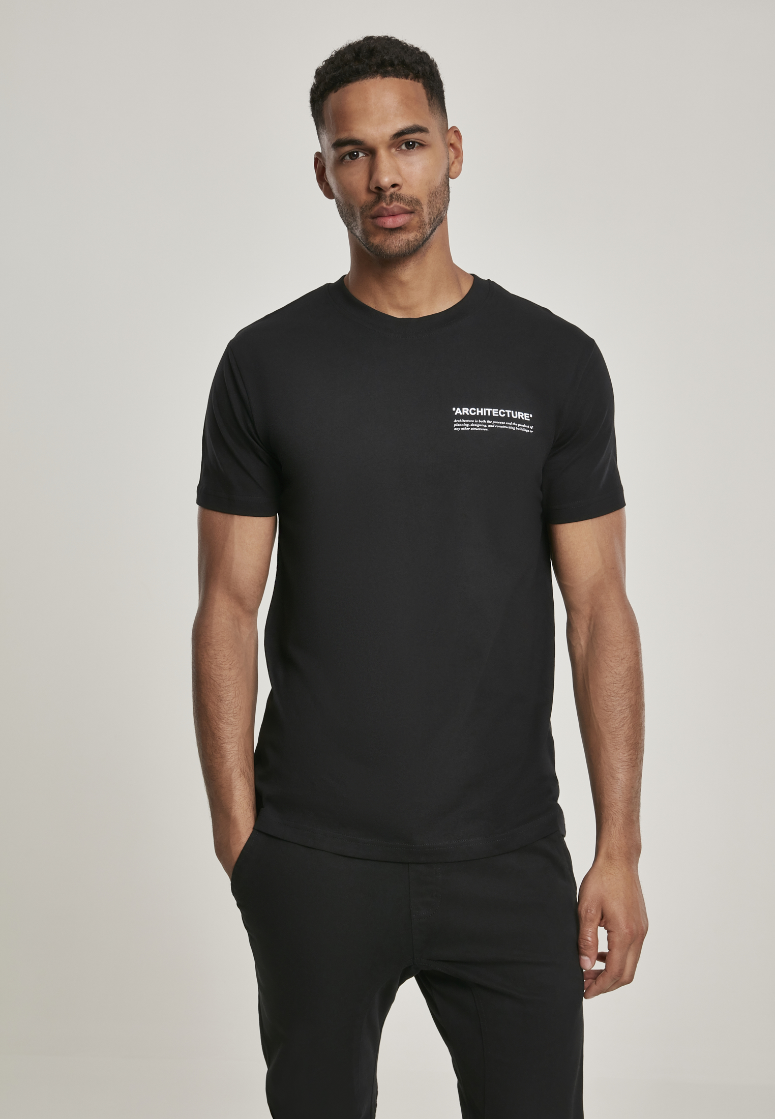 Men's T-shirt Architecture - Black